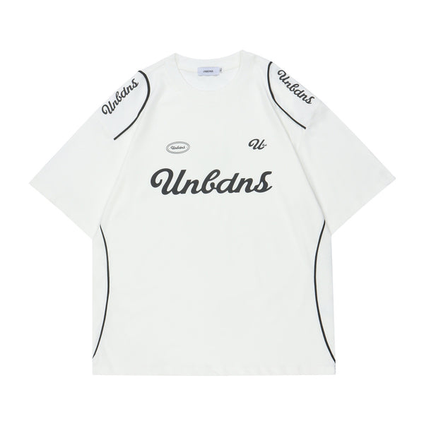 Playera Deportiva Estampada de Manga Corta para Hombre