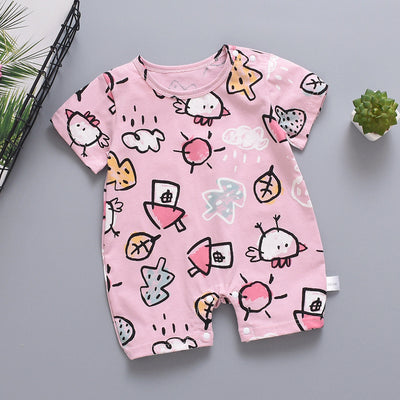 Mono Corto de Verano para Bebé con Estampado Infantil - Image 2