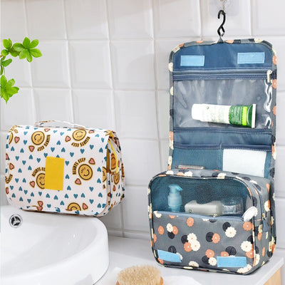 Bolsa de Aseo Viajera de Gran Capacidad Impermeable y Resistente Estilo Coreano