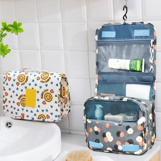 Bolsa de Aseo Viajera de Gran Capacidad Impermeable y Resistente Estilo Coreano