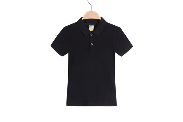 Polo Infantil de Algodón con Solapa - Camiseta Publicitaria de Manga Corta