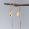 Aretes de Plata 925 con Perla Estilo Antiguo para Mujer