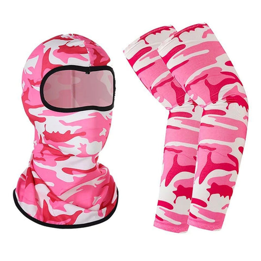 Blue and black full-face balaclava with a roaring gorilla graphic, designed for windproof and dust protection. - Image 13
