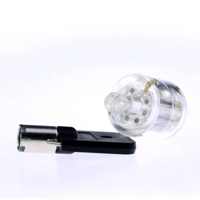 Cilindro de Cerradura de Flor de Ciruelo Transparente con 7 Esferas - Personalizable - Image 7