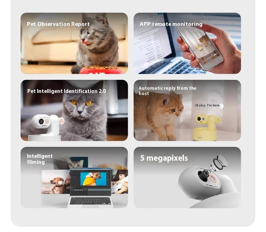 Cámara de Vigilancia Inteligente para Mascotas con Acceso Remoto - Image 10