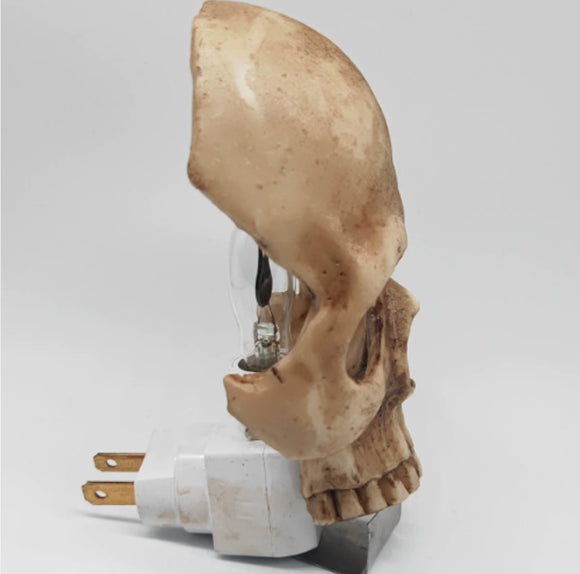Lámpara Nocturna Calavera con Iluminación Ajustable