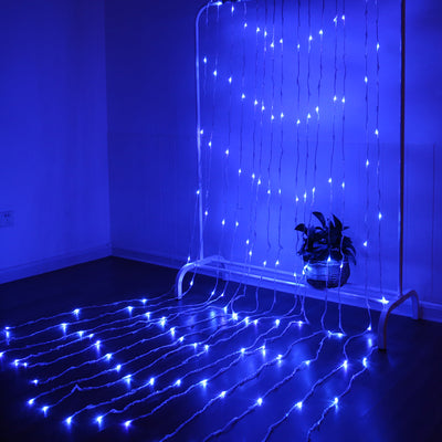 Lámpara LED Cascada Acuática con Luces de Estrella - Image 10