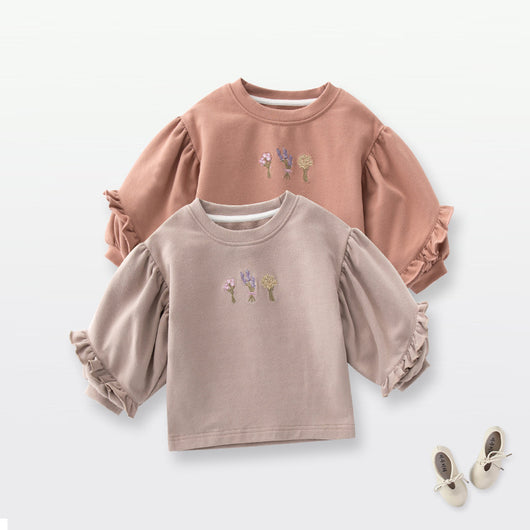 Sudadera Infantil Otoño con Mangas Acampanadas Suelta - Image 5