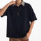 Camisa Retro de Cuadros con Solapa - Diseño Vintage de Dos Tonos