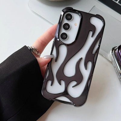 Funda Protectora S24 con Patrón Flame Hueco y Disipación de Calor - Image 7