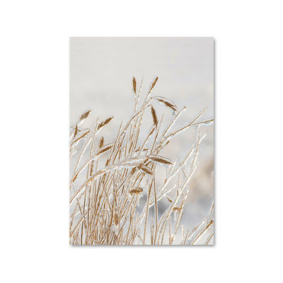 Cuadro Decorativo Boho Mujer Nórdico con Caña y Hierba - Image 8