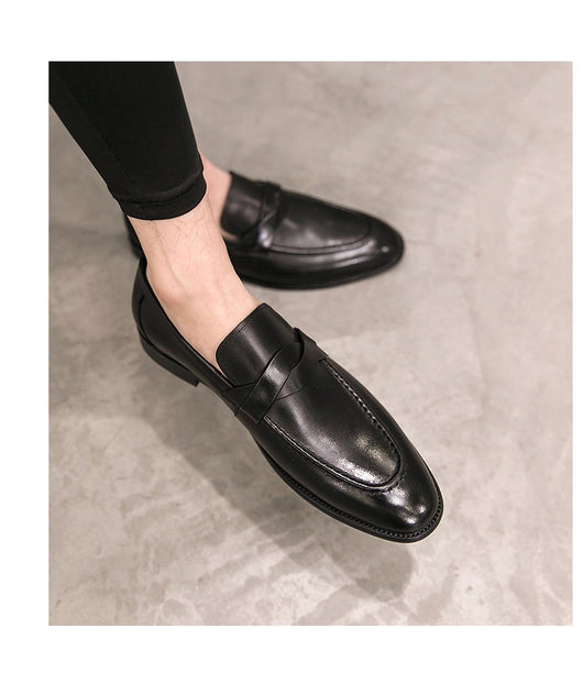 Zapatos de Cuero Británico sin Cordones - Comodidad Casual - Image 13