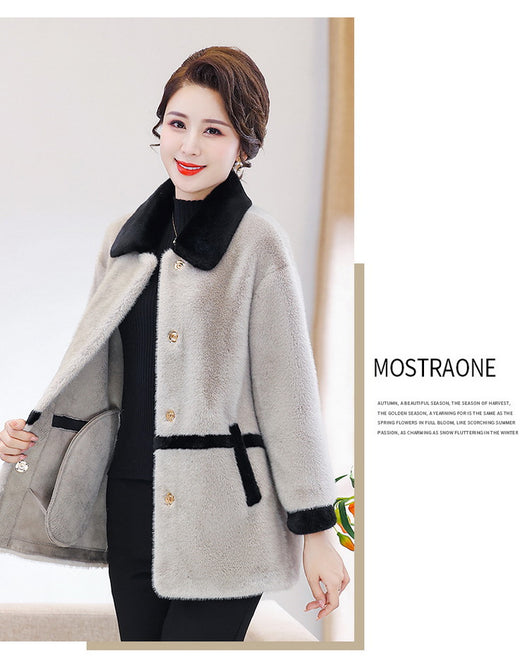 Abrigo de Invierno para Mujer Grueso y Elegante - Image 9