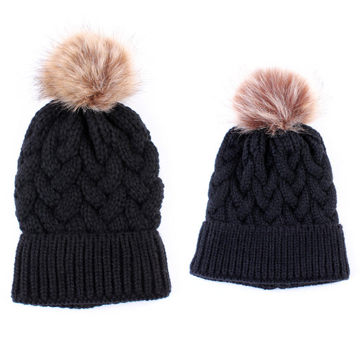 Gorro Tejido Cáñamo Familia - Diseño Coordinado Padre e Hijo - Image 7