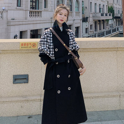 Abrigo de Lana Gruesa Estilo Hepburn y Occidental - Image 10