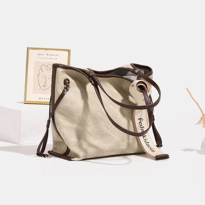 Bolso de Cuero Genuino Tipo Bandolera Grande - Casual y Versátil - Image 11