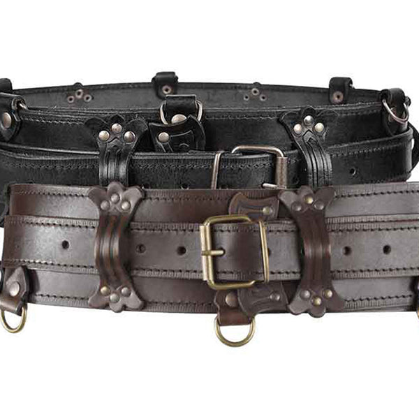 Cinturón Unisex con Hebilla Simple y Versátil