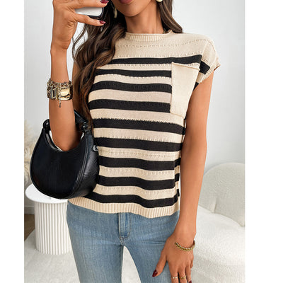Blusa Clásica de Manga Corta para Mujer - Image 2