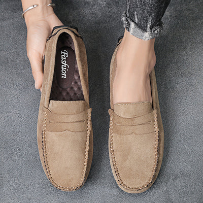 Zapatos Mocasín de Ante Artesanal para Hombre - Colección Verano - Image 8