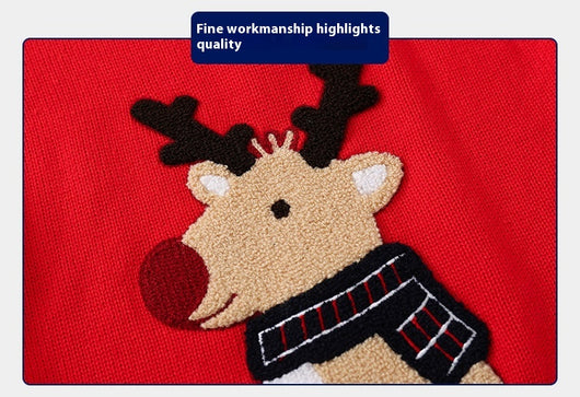 Suéter Navideño Grueso con Reno Cartoon - Abrigo Cálido para Invierno - Image 12