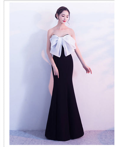 Vestido Tubo Ajustado con Falda Sirena - Image 2