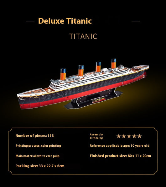 Maqueta de Barco de Papel Tiedani - Modelo 3D para Armar a Mano - Image 15