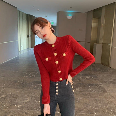 Suéter Tejido Slim Fit Diseño Moderno con Estilo