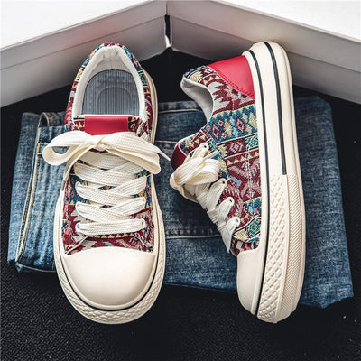 Zapatillas de Lona con Bordado de Graffiti - Image 9