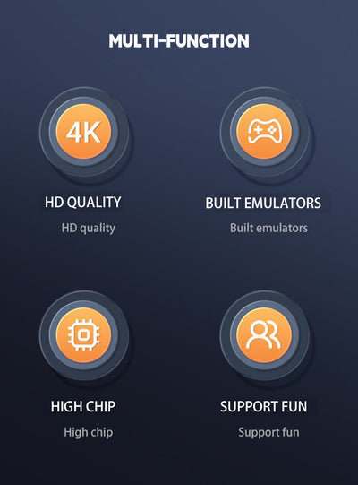 Consola de Videojuegos X2 Blue 4K - Doble Conexión Inalámbrica - Image 9