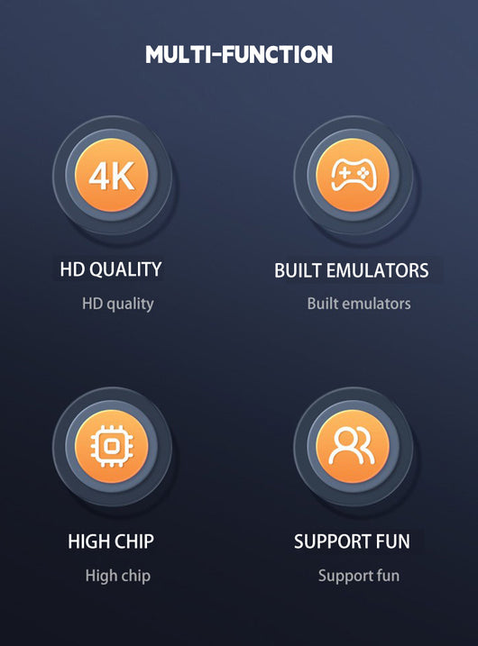 Consola de Videojuegos X2 Blue 4K con Doble Conexión Inalámbrica - Image 9