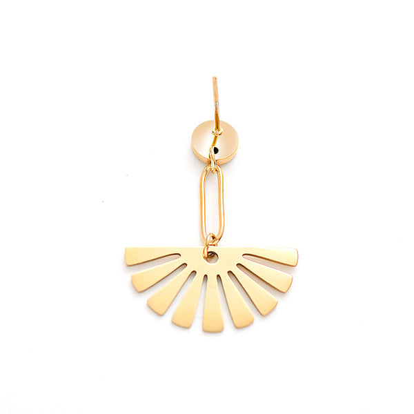 Aretes Abanico para Mujer - Tendencia de Europa y América