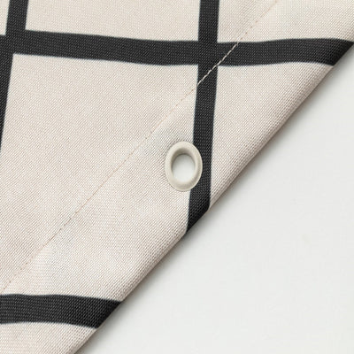 Cortina de Baño Impermeable con Perforaciones - Divisor de Ducha - Image 5