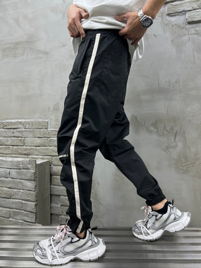 Pantalones Deportivos Casual con Diseño de Combinación de Colores - Image 8