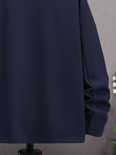 Abrigo Elegante para Hombre con Botones y Bolsillos de Solapa - Image 13