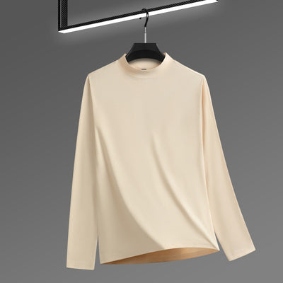 Playera Cuello Alto Terciopelo Liso para Hombre - Image 6