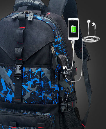 Mochila de Senderismo Impermeable Oxford - Resistente y Versátil - Image 18