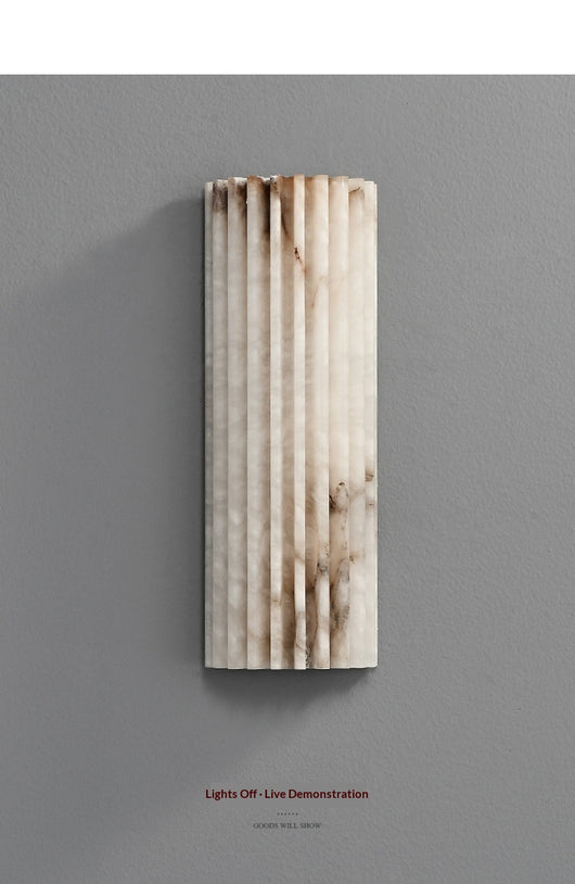Lámpara de Pared Mármol Lujo Moderno para Habitación Hotel - Image 12