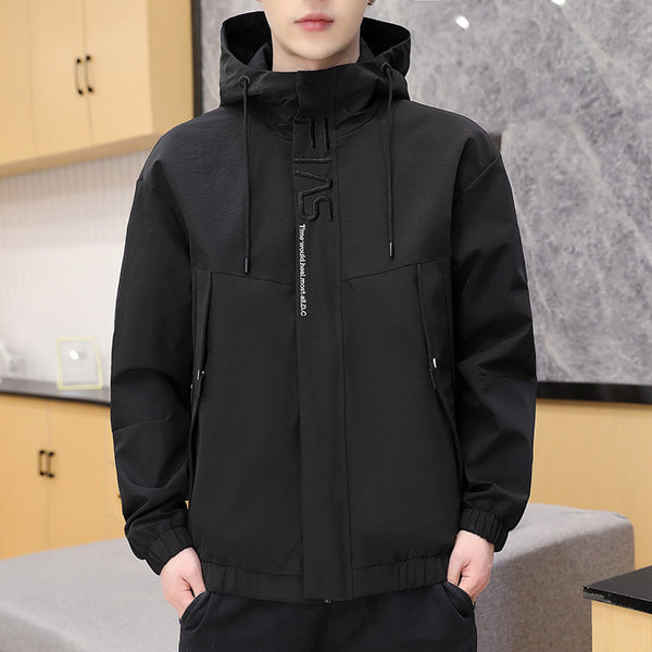 Chamarra Hoodie Casual Oversize para Hombre - Estilo Coreano Talla Grande