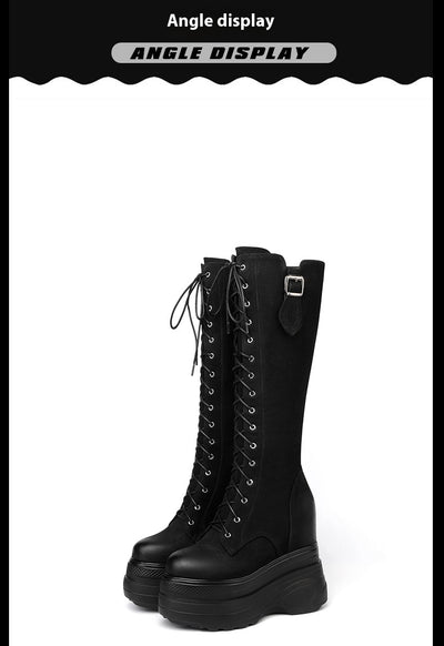 Botas Martin Elevadoras con Suela Reforzada - Estilo Casual Versátil - Image 9