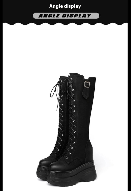 Botas Martin Elevadoras con Suela Reforzada - Estilo Casual Versátil - Image 9