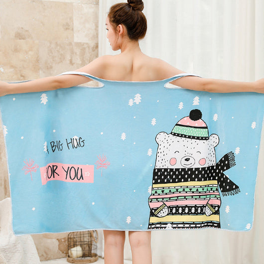Falda de Baño Estampada Digital Versátil para Playa y Piscina - Image 3
