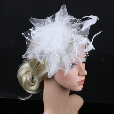 Diadema de Novia Elegante con Malla Billycock
