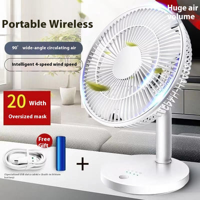 Ventilador Clip Silencioso USB para Escritorio y Dormitorio