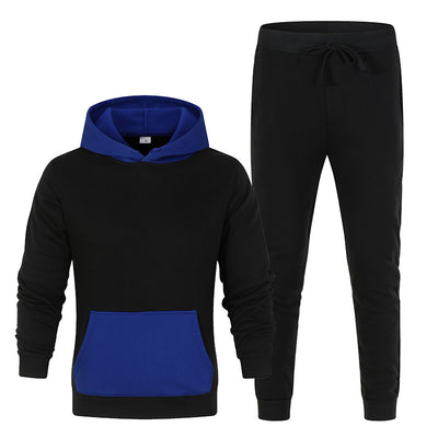Conjunto Deportivo de 2 Piezas con Contraste de Colores - Sudadera y Pantalón - Image 9