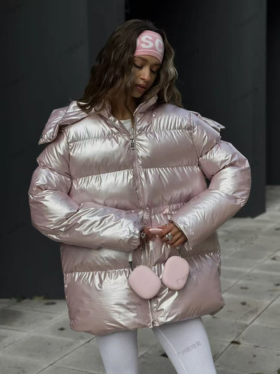 Abrigo de Algodón Suelto y Casual para Mujer - Image 8