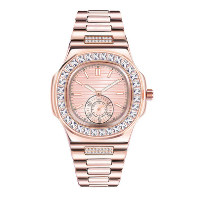 Reloj de Lujo para Hombre con Diamantes - Marca Premium Aleación - Image 9