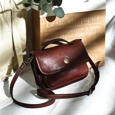 Bolso Bandolera de Cuero Genuino Premium - Diseño Minimalista Neutral - Image 19