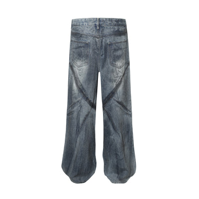 Pantalones Vaqueros Vintage Personalizados con Lavado Desgastado - Image 2