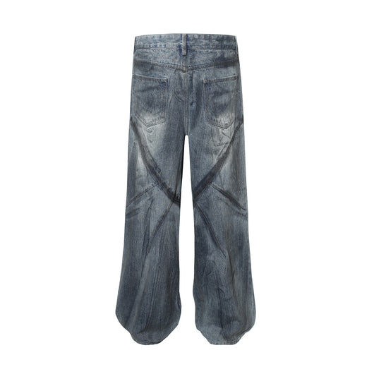 Pantalones Vaqueros Vintage Personalizados con Lavado Desgastado - Image 2