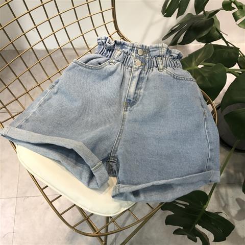 Shorts de Mezclilla Elástica Cintura Alta para Mujer - Estilo Verano Amplio y Cómodo - Image 16